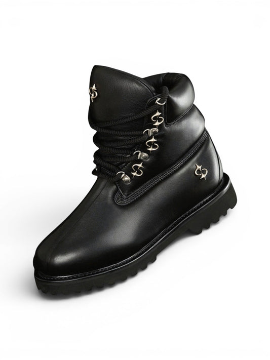 LE LOSANGE BLACK BOOTS