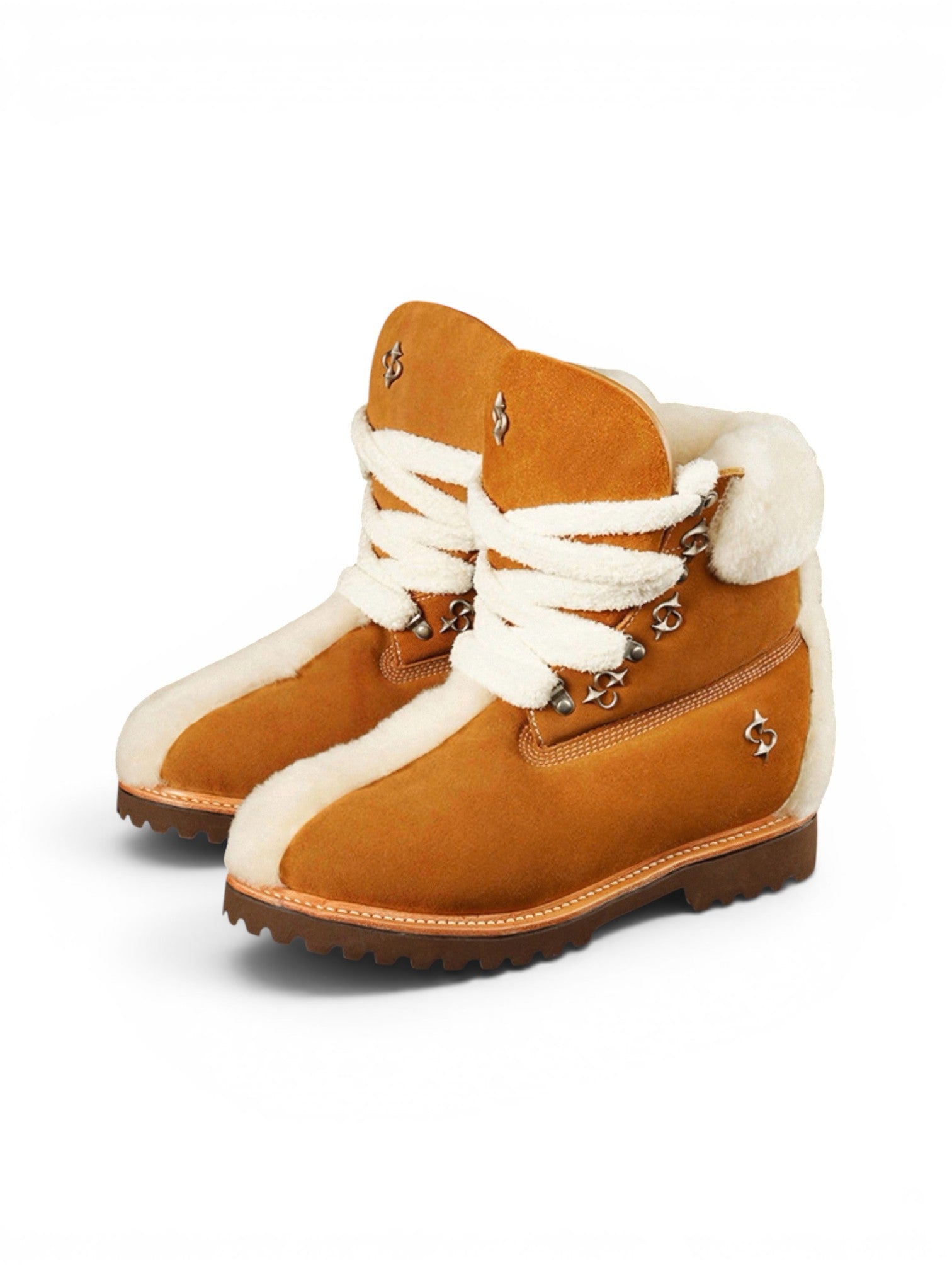 LE LOSANGE BROWN BOOTS