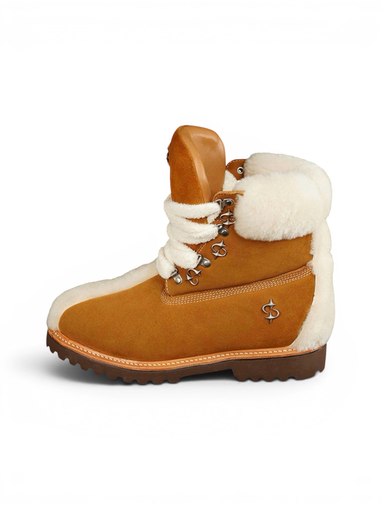 LE LOSANGE BROWN BOOTS