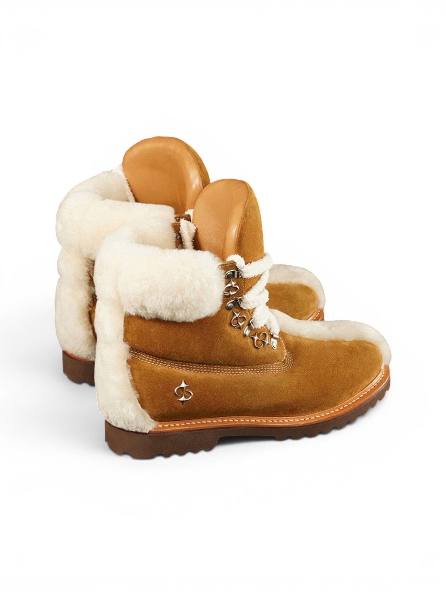 LE LOSANGE BROWN BOOTS