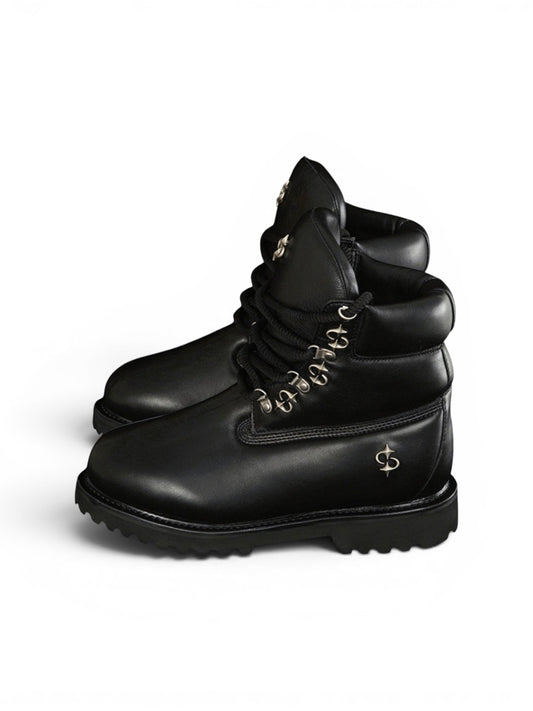 LE LOSANGE BLACK BOOTS