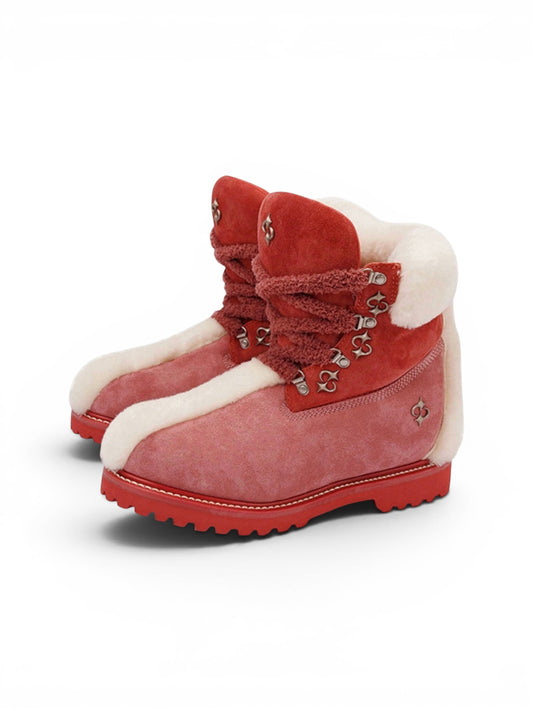 LE LOSANGE PINK BOOTS